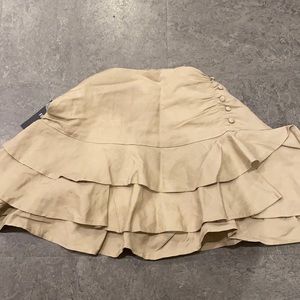 Nude color skirt from forever 21 size medium.